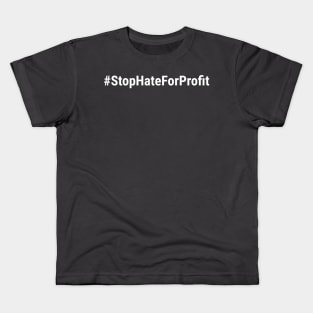 Stop Hate For Profit Kids T-Shirt